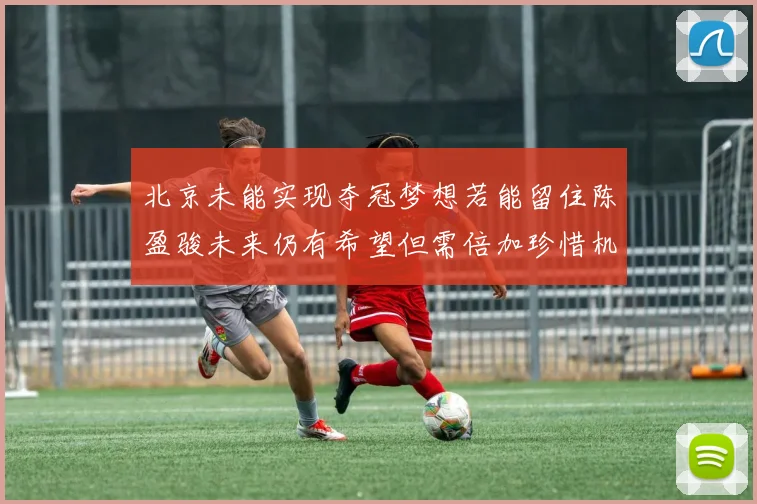 北京未能实现夺冠梦想若能留住陈盈骏未来仍有希望但需倍加珍惜机会